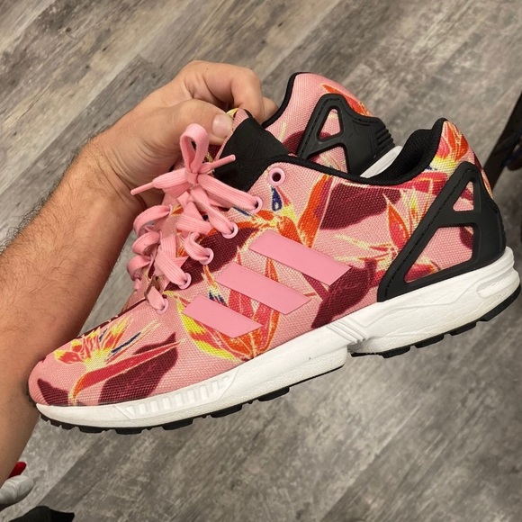 adidas | Shoes | Adidas 5 Zx Flux Pink | Poshmark